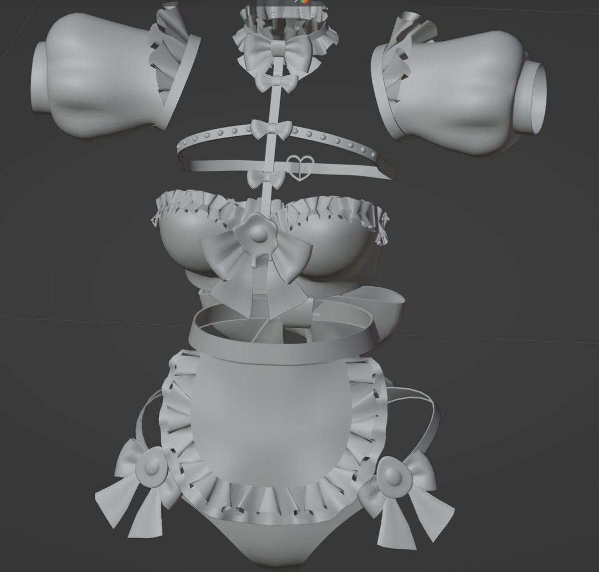 aikavrchat's tweet photo. Lovely @Darcyfbx finished the mesh for our next limited sets and we are super exicted for them! 
They will have a special item with them 👀🥚

#vrc #vrchat #aikavr #darcyvr https://t.co/nr5XRaefPY