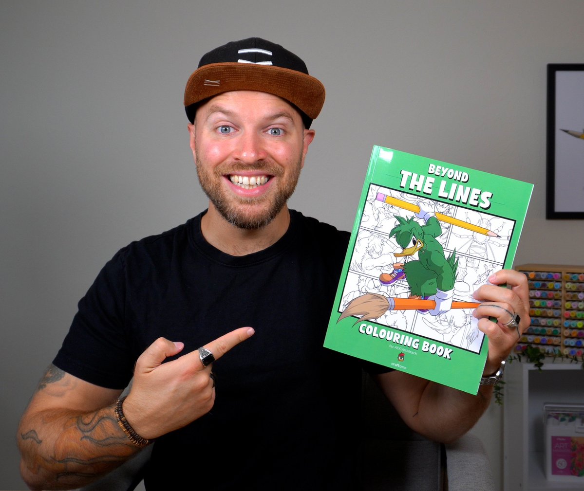 ADCARTATTACK's tweet photo. It FINALLY Happened.
The OFFICIAL and my FIRST EVER Colouring Book has released.

Available on Pre Sale. Its breaking all expectations. With 100 Sold in 2 hours.

Grab your copy of this ORIGINAL Colouring Book, by a human artist. NOT Ai.

Link in the comments below. https://t.co/ZgA2tXKVW9