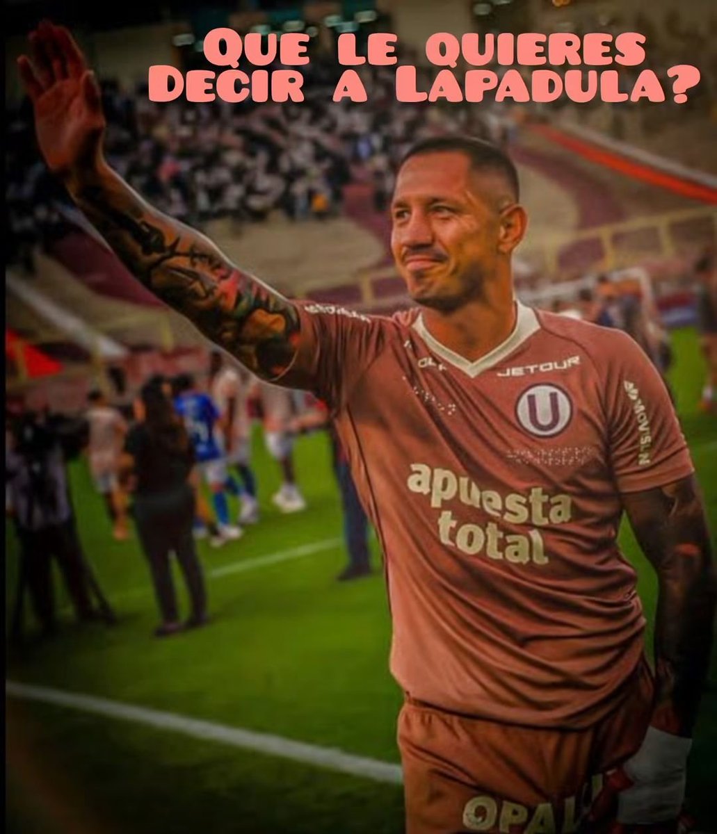 MiPasionNoTCura's tweet photo. Que le dirías a LAPAGOL?

@G_Lapadula   👟💥⚽

𝗗𝗘𝗝𝗔 𝗧🅤𝗦 𝗖𝗢𝗠𝗘𝗡𝗧𝗔𝗥𝗜𝗢𝗦✍️𝙇𝐨𝐬 𝙇𝐞𝐨🤔👀

㋡═☞𝗘𝗟 𝗧𝗥𝗜𝗖𝗔𝗠𝗣𝗘𝗢́𝗡 𝗗𝗘𝗟 𝗙Ⓤ𝗧𝗕𝗢𝗟 𝗣𝗘𝗥𝗨𝗔𝗡𝗢 🏆🏆🏆

#UnidosOtraVez #UnaHistoriaDeGrandeza #MiPasionNoTieneCura #Universitario #YdaleU https://t.co/91ydAxJOPJ