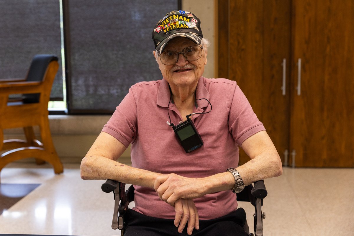 IowaNatGuard's tweet photo. Iowa National Guard senior leaders visited veterans at the Iowa Veterans Home in Marshalltown, Iowa, on July 24, 2026, recognizing their service and sharing time with the brave men and women who have served our nation. 💪

📸 U.S. Army Photos by Staff Sgt. Annalise Guckenberger https://t.co/yDlPvGCoJi