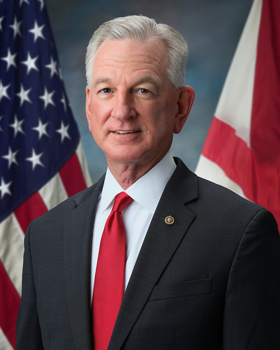 officer_Lew's tweet photo. JUST IN🚨: Sen. Tommy Tuberville (R-AL) has officially joined Sen. Mike Lee in pledging to block the August recess on the Senate floor until the SAVE America Act is passed.

More senators are jumping on board — that’s now number 6. https://t.co/xVxWk2MeL8
