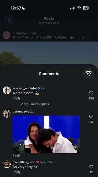 kantyvision's tweet photo. EDWARD ENNIFUL (VOUGE EX CHIEF &amp; NOW THEIR GLOBAL ADVISOR) HAS COMMENTED ON JURENZO'S POSTS!!

He did the SAME with Uma  took her under his wingon vouge and other editorials after LI, Jurenzo are going to be starssss #loveislanduk https://t.co/uSaJ9WQEpe