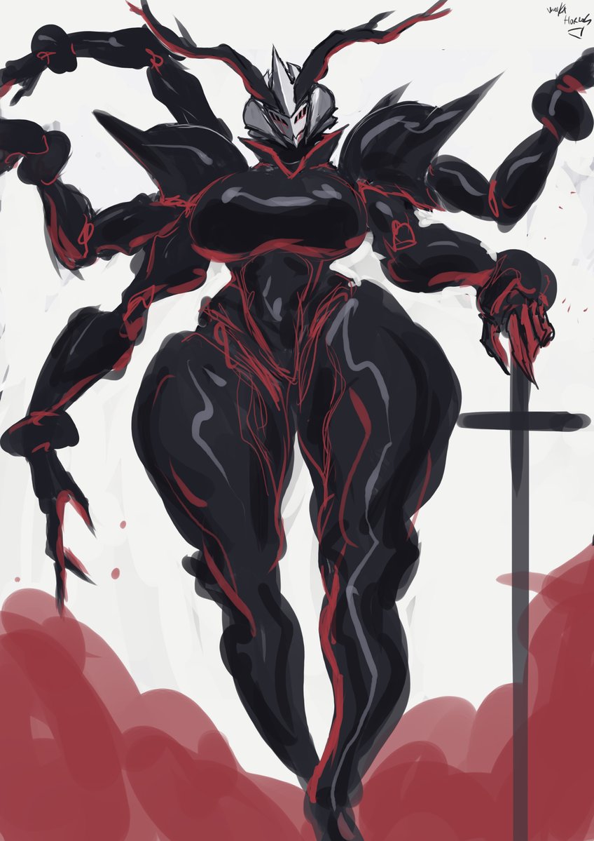 GrotesqueRampag's tweet photo. New character design for sale for my knight enjoyers. 

" Cosmic Horror Knight ". 50bucks. https://t.co/BLpDGrwBAn