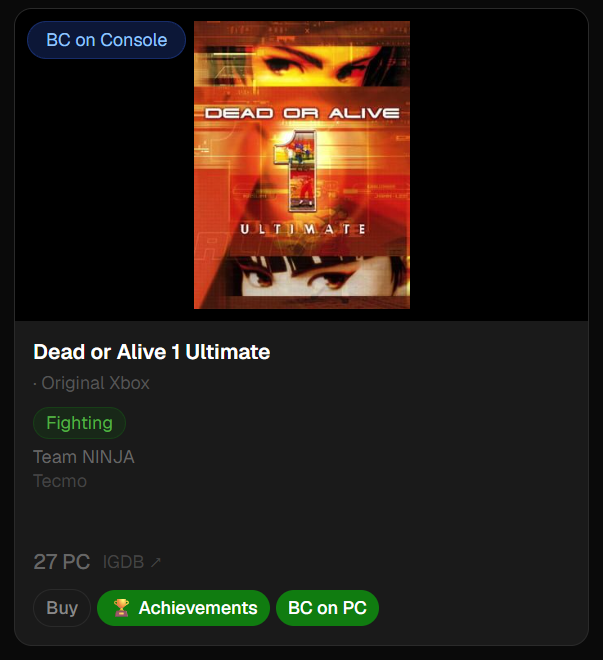 Flaassing's tweet photo. I just fixed a bug on https://t.co/MsMG1Gw5sE where some Original XBOX games weren't available to vote for achievements.

Please let me know if you spot any other bugs! Thanks @Logmey92 for pointing this out to me. https://t.co/Rgqk29TEc7