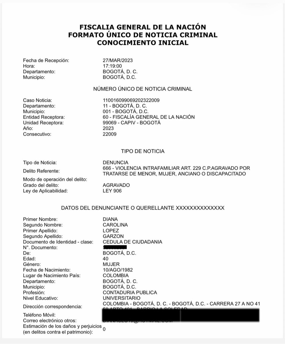 Betocoralg's tweet photo. Aparece una nueva víctima de @GuilloRodrig. Diana Carolina López denunció al abogado ante la fiscalía, la mujer relata un patrón de agresiones físicas, coerción sexual, manipulación, amenazas de muerte, intimidaciones contra sus hijos, golpes, chantajes y control sobre su vida personal y profesional. Su testimonio se suma a los que ya conocen las autoridades.