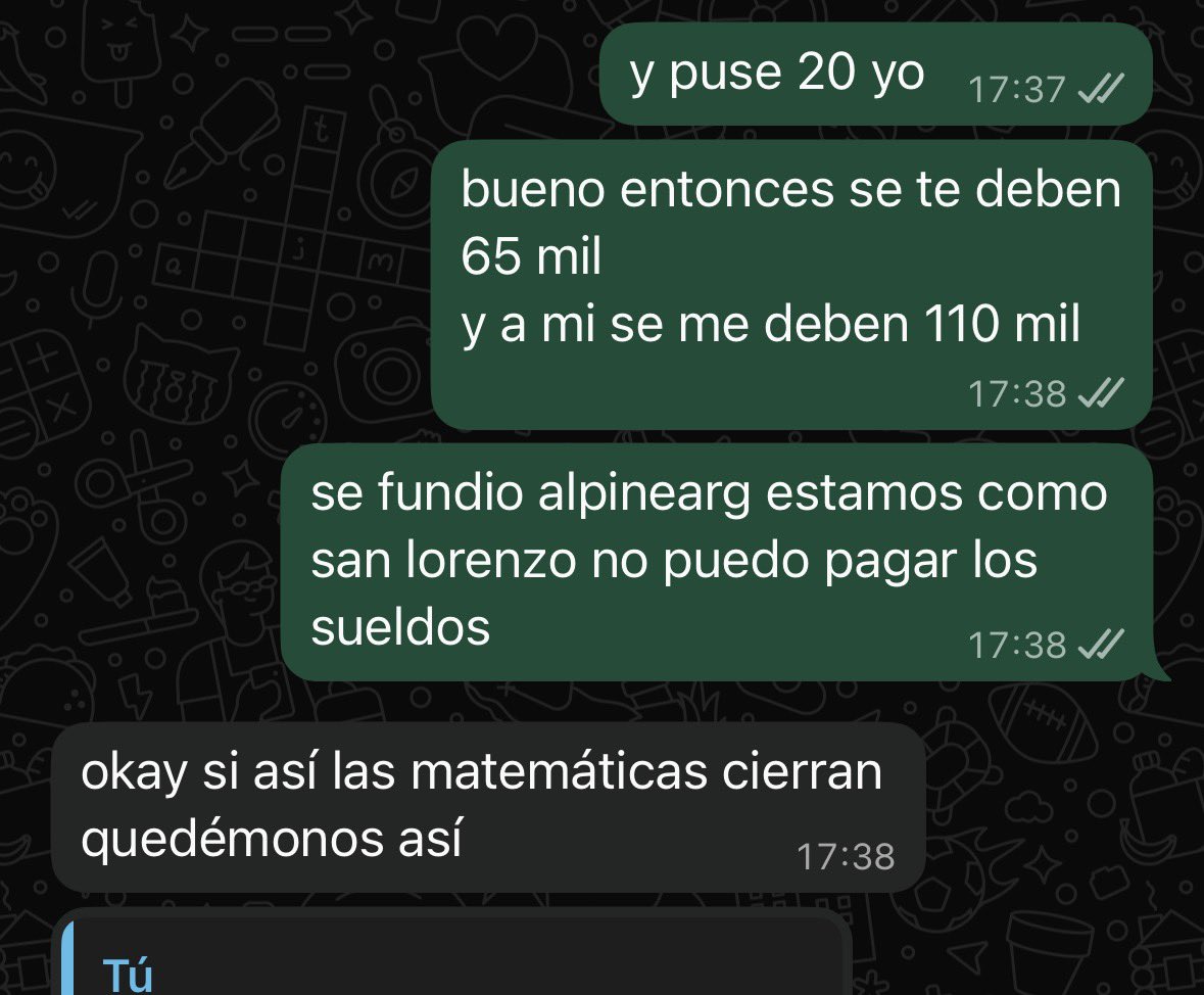 AlpineArg_'s tweet photo. 🚨 SE FUNDIÓ 

SE FUNDIÓ ALPINEARG 🚨 https://t.co/szNL1uoIsO
