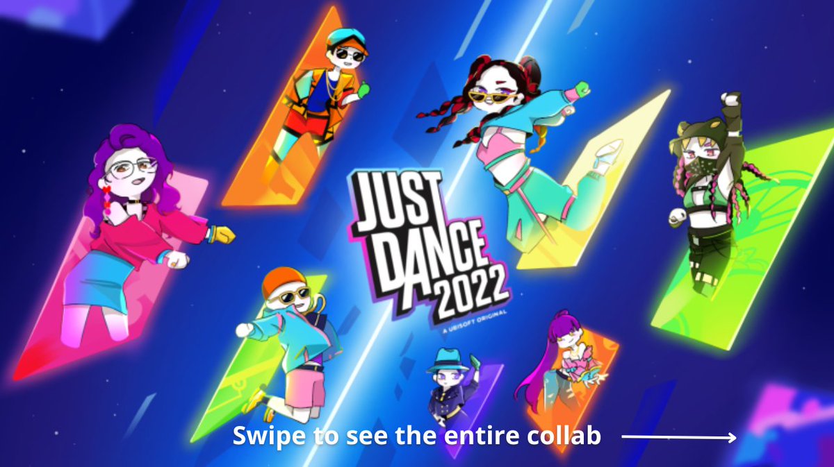 justdancecollab's tweet photo. Just Dance 2022 Art collaboration part 1

#justdance #justdance2022 #justdancefanart @justdancegame https://t.co/HmzrM81pLc