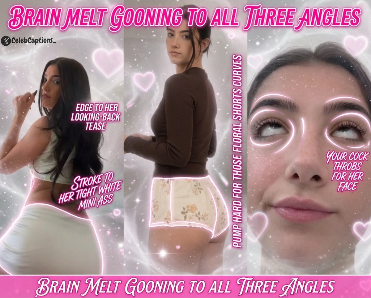 CelebCaptions_'s tweet photo. Charli's ass and her face is a deadly combo 🤤🥵
#charli #goon #gooning #captions #fyp #goonbait #face #tiktok https://t.co/gAp7avML0T