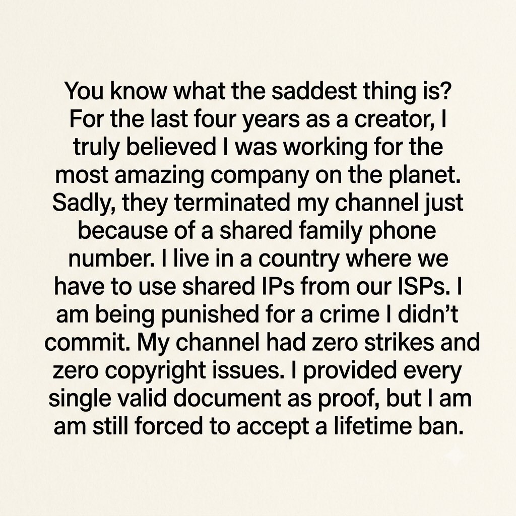 Musicmadtv's tweet photo. I swear to this you are punishing someone who didn’t commit any crime. @YouTubeInsider @YouTubeCreators @TeamYouTube  passing day 68 with severe anxiety, panic attack mental breakdown and fear of losing my passion as a creator. https://t.co/CkISKjzib6