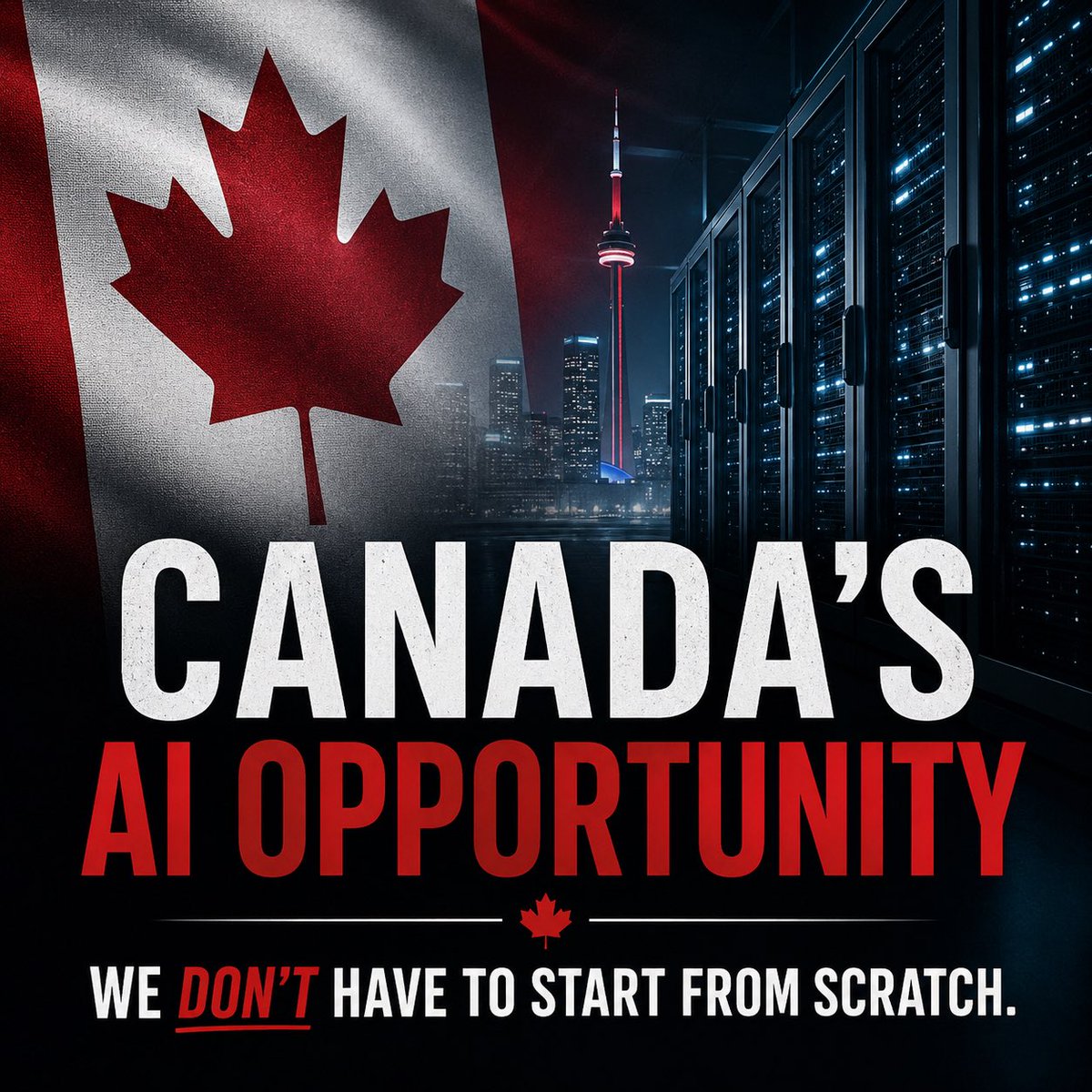 Halpan666's tweet photo. Cohere is building solid models.
But we’re still nowhere near the frontier.
Meanwhile Kimi K3 just dropped 2.8 trillion open weights and downloadable, private, hostable, and ready to build on.
Canada doesn’t need to spend billions training a frontier model from scratch.
Host the best open models on Canadian infrastructure.
Fine-tune them here.
Keep Canadian data in Canada.
Build Canadian products on top.
As better open models arrive, simply upgrade.
Own the infrastructure.
Own the data.
Own the capability.
That’s real sovereign AI.
Why isn’t this already a core part of the strategy?