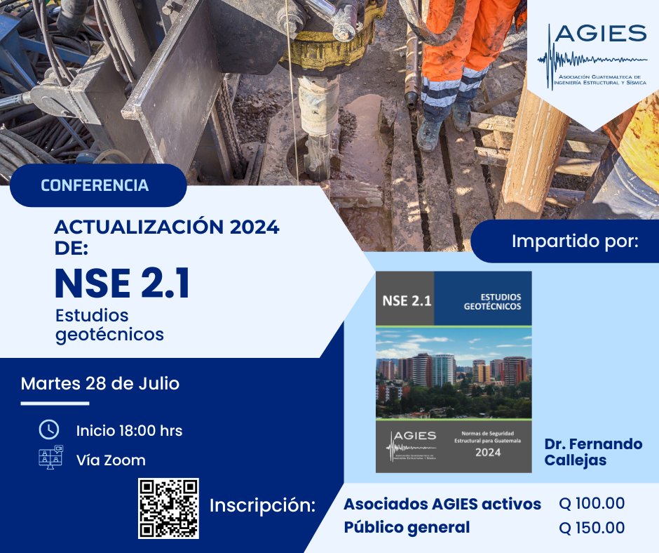 AGIESgt's tweet photo. 📢Conferencia
“Actualización 2024 de NSE 2.1”

🗓️Fecha: Martes 28 de julio
⏱️Hora: 6:00 p.m.
💻Modalidad: Virtual vía Zoom

⚠️¡Cupo limitado!
🎯Inscríbete ahora y asegura tu participación:
https://t.co/ovxnkM7Kbd https://t.co/eUWMFvHd4z