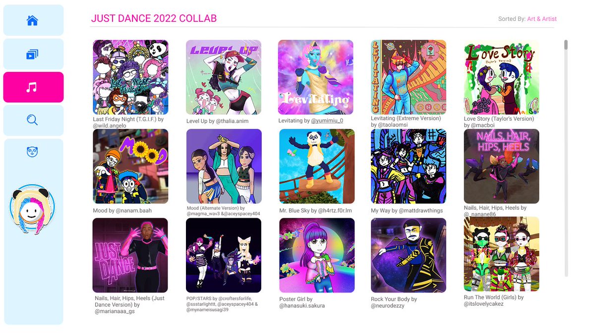 justdancecollab's tweet photo. Just Dance 2022 art collaboration pt. 2

#justdance #justdanc2022 #justdancefanart @justdancegame https://t.co/dEiV3BIPiR