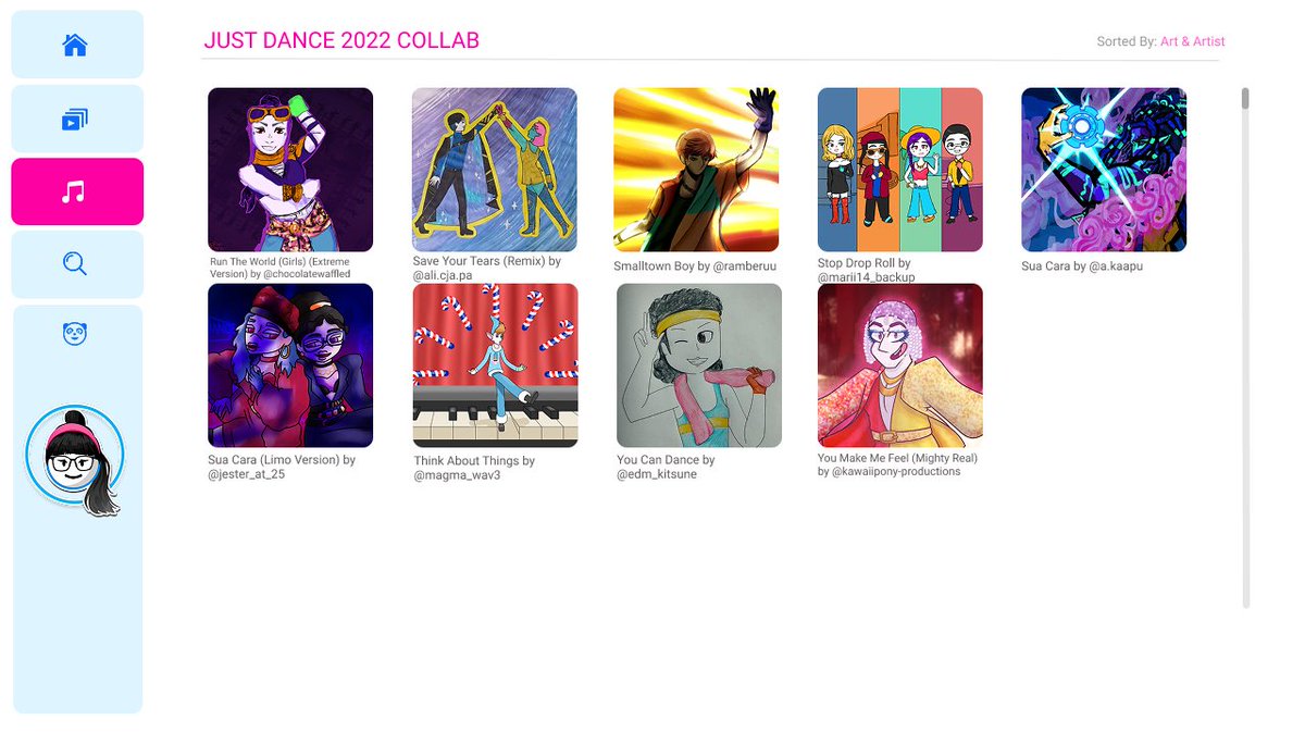 justdancecollab's tweet photo. Just Dance 2022 art collaboration pt. 2

#justdance #justdanc2022 #justdancefanart @justdancegame https://t.co/dEiV3BIPiR
