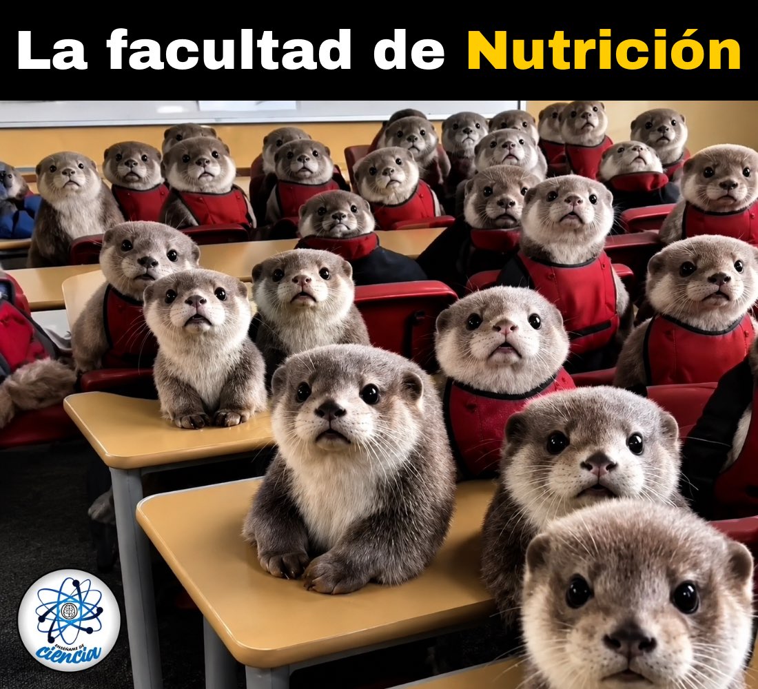 EnsedeCiencia's tweet photo. No tengo pruebas pero tampoco dudas. 🦦 🧑‍⚕️ https://t.co/KRsRFab2xW