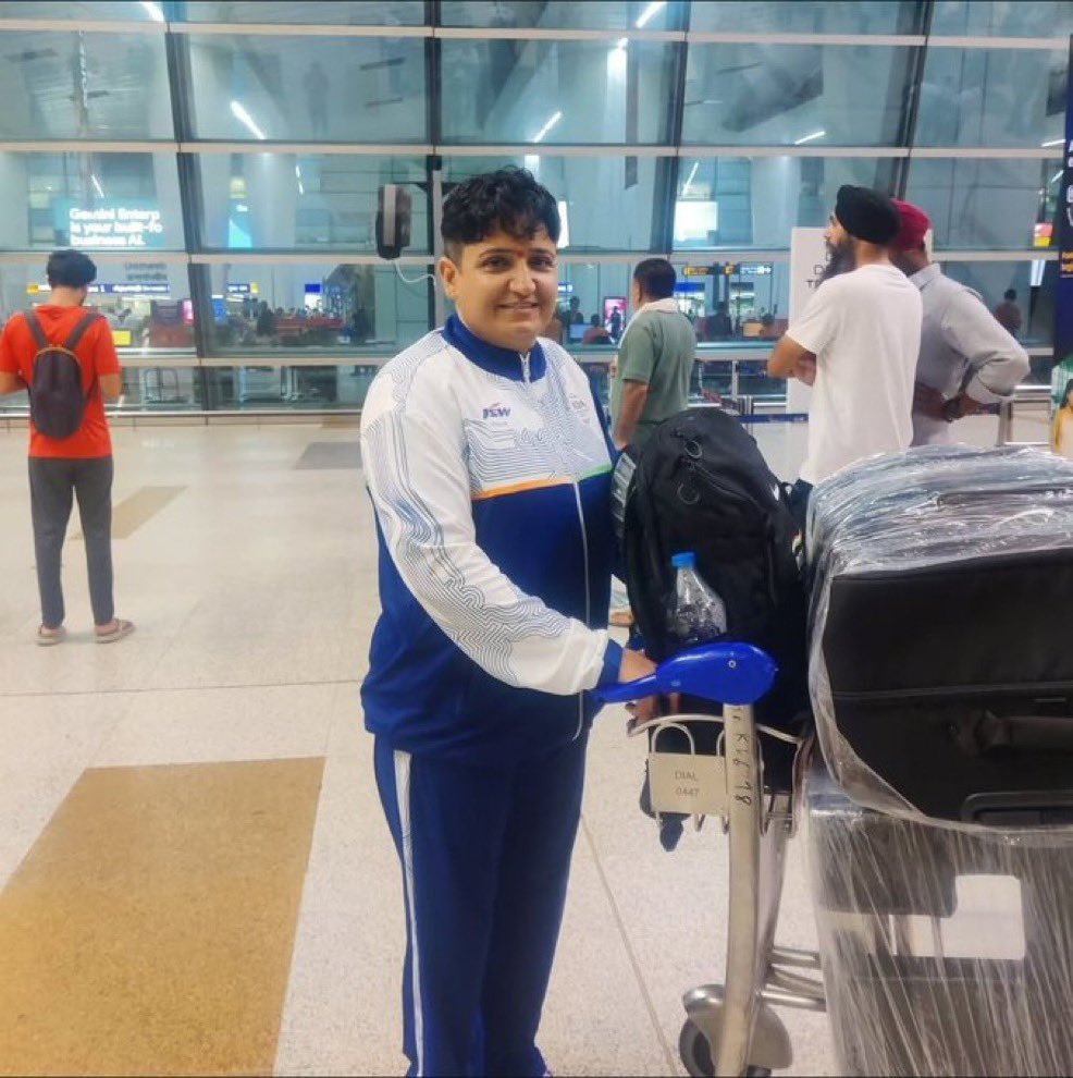 TheKhelIndia's tweet photo. SECOND GOLD MEDAL AGAYA PRABU! 🥇

- Sharmila wins it in Women’s Shot Put F57 https://t.co/ODcbVHAVoC