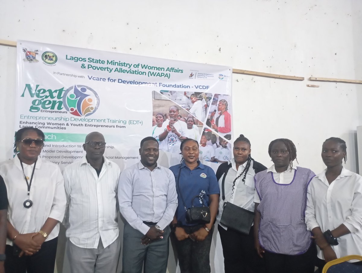 lagos_wdc's tweet photo. A THREE DAY ENTERPRENEURSHIP DEVELOPMENT TRAINING FOR WOMEN DEVELOPMENT CENTRE STUDENTS.

#beyourownboss
#skillacquisition
#lagoswdc 
#LASG 
#GreaterLagosRising https://t.co/8Y7pwJbyyQ