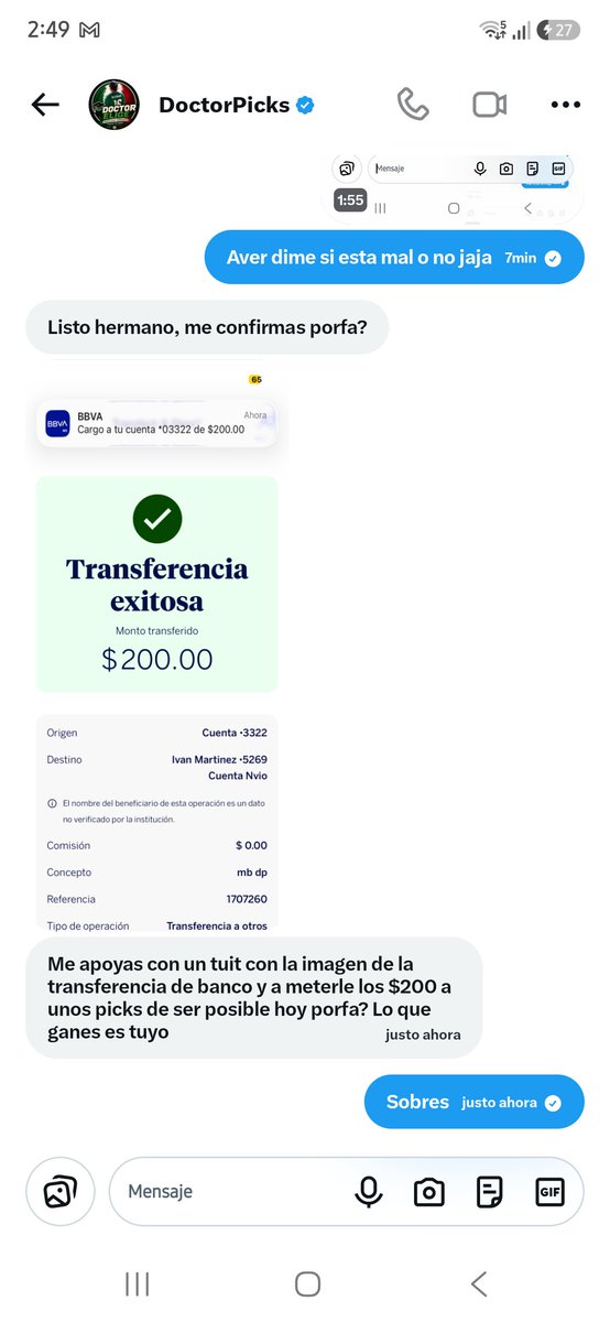 regiodeguadalup's tweet photo. Gracias por el refill al padrinaso 
A darlee
@DoctorPicksMx https://t.co/dKunbpMvwU