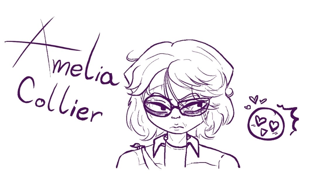 Crows3ye's tweet photo. I never posted my old doodle of Amelia. Her hair is so confusing what am I doing.

#outlasttrials #ameliacollier #fanart https://t.co/D9Tnil5OUh