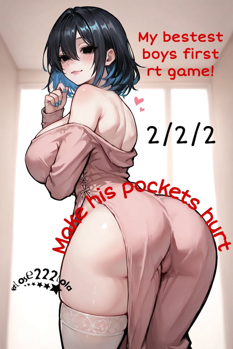 Lose222Lola's tweet photo. My bestest boy wants his first rt game for my birthday🤭

                 ʚ 2/2/2 ɞ

Like, reply &amp; rt! Let’s make his bank feel a lil debt 😈

5 replies max per person ‹𝟹 https://t.co/l9YXpV2A2M
