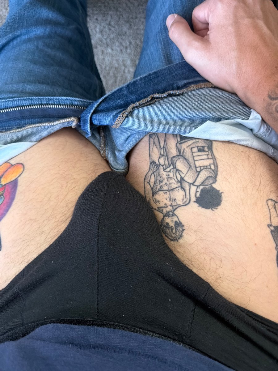 482_nick's tweet photo. Even my tattoos have a thing for trading briefs! Anyone else like sniffing someone else’s? https://t.co/4R6Eqn1wiX