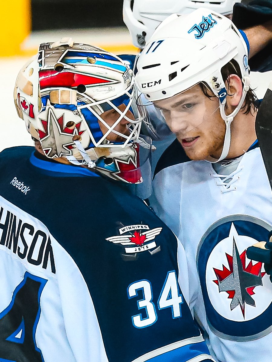 NHLJets's tweet photo. After 11 seasons in the @NHL, Michael Hutchinson has called it a career.

Congrats Hutch! We can't wait to see you at the Alumni Game in October ✈️ https://t.co/bhowsJMPng