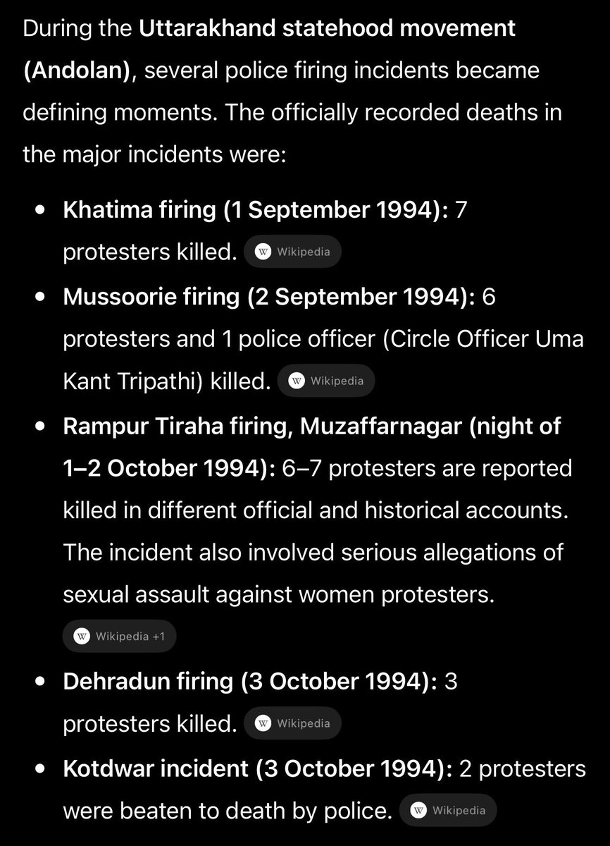 Dig_raw21's tweet photo. This joker  and his father ordered police to kill the protesters from Uttarakhand in 1994, women protesters were raped and molested during the crackdown on protesters. https://t.co/0Z7PzCrJys