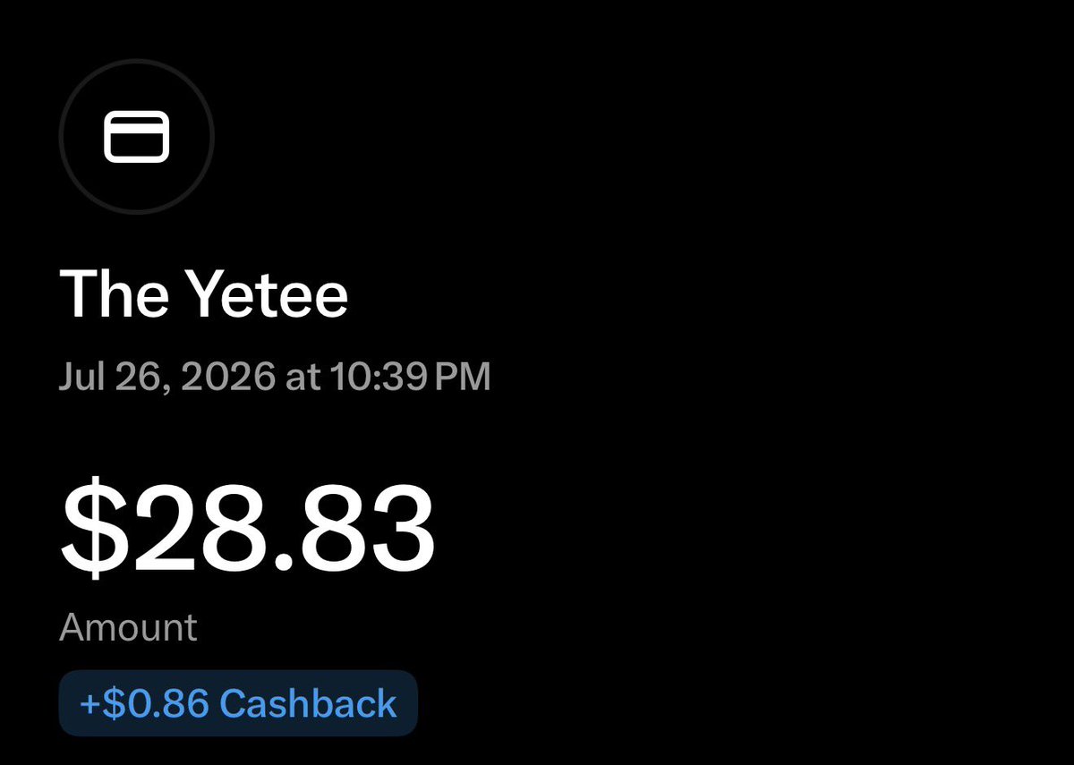 DroppedMyCombo's tweet photo. can’t forget the cash back. 💵 https://t.co/Rh351A9Ppk