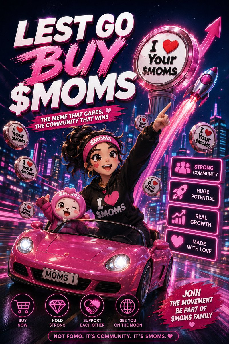 sayangkmo's tweet photo. 🚨 BREAKING NEWS 🚨
$MOMS mulai dilirik banyak orang.
Bukan karena hype… tapi karena komunitasnya.
Let’s go buy $MOMS.
From : @olejpf and @SFTomahawk

Ca 🔥 : HDYP5e1dUM3zjqw3tQvDHDxtt6CKxkgyEN3NdNcXTRiX https://t.co/6zDhT3xZvf