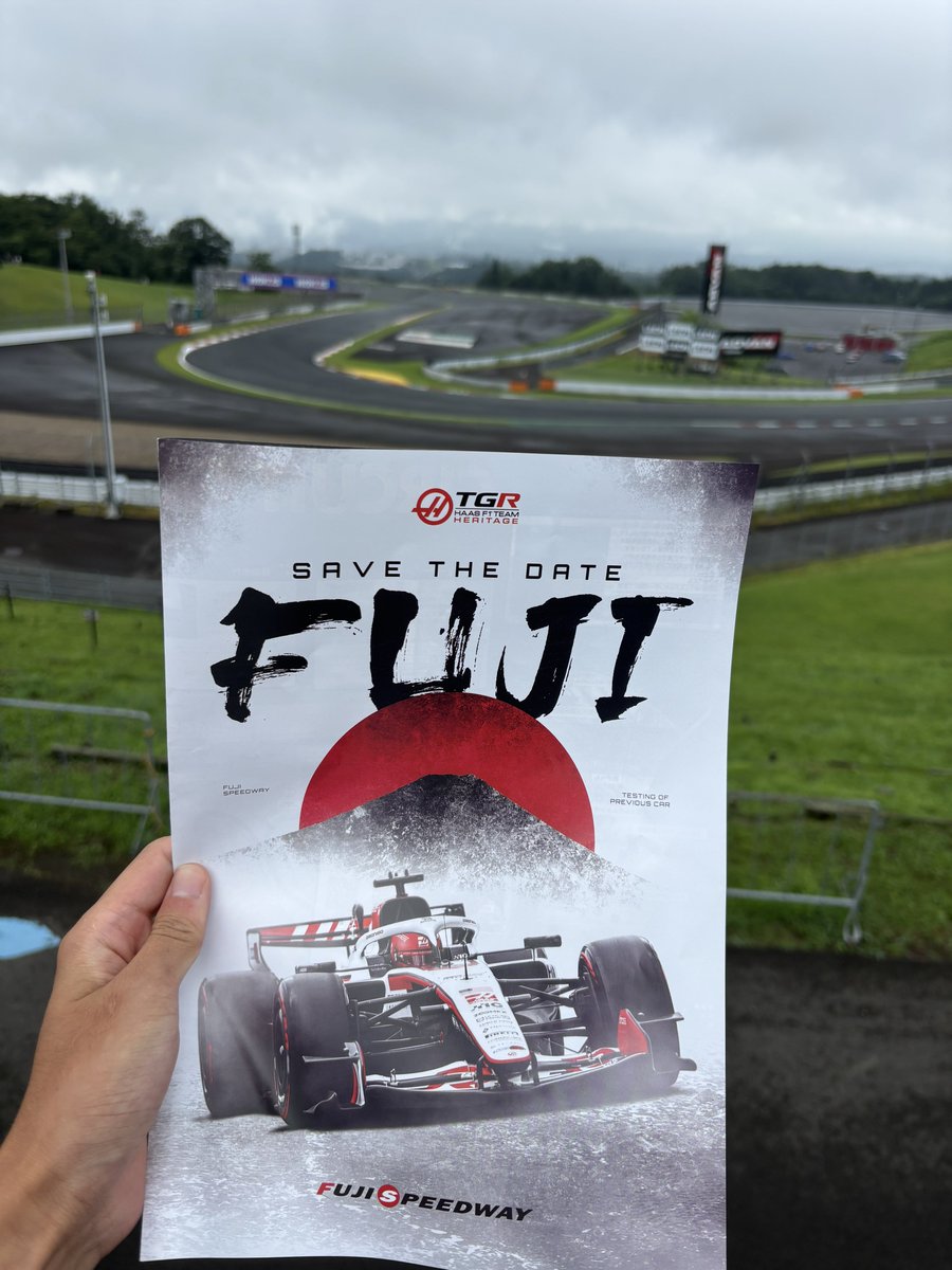 kazu_modeling's tweet photo. F1マシンが富士で見れると聞いて https://t.co/qYWCoC2H5b