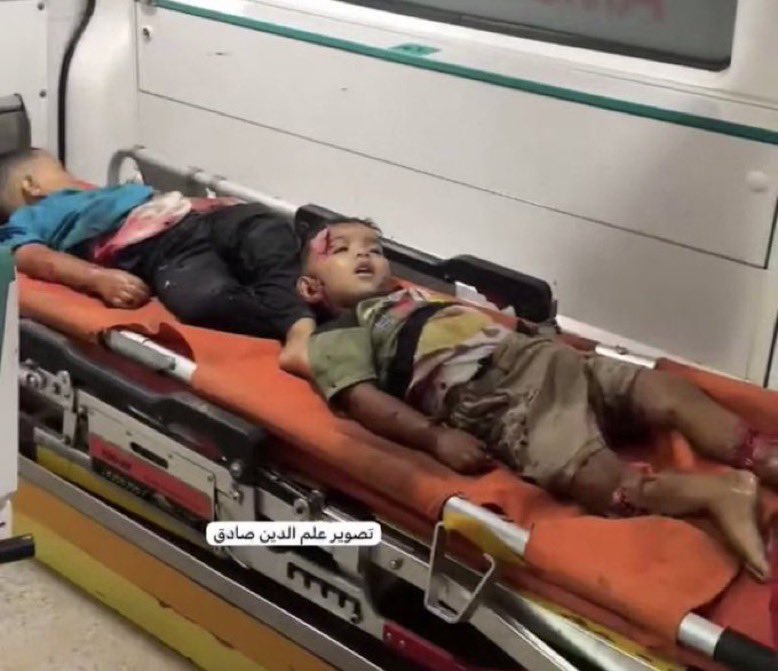 Partisangirl's tweet photo. They will flatten Gaza and mass slaughter children and look straight in your eyes and claim the population of Gaza is growing. 

These are not human beings we are dealing with. We are dealing with demons. Screenshot this assholes. https://t.co/8lxZcHj8qc