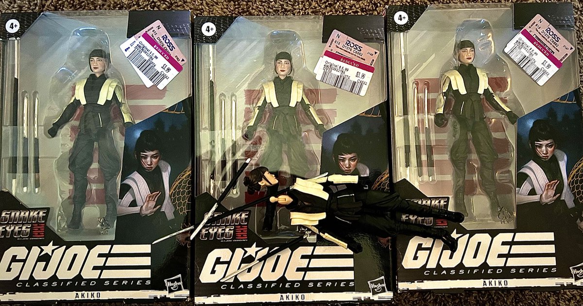 nerd_shack's tweet photo. Ross was clearing these out for so cheap had to get them for some custom potential. Anyone make a good custom from Akiko? https://t.co/ous8kuSvtG