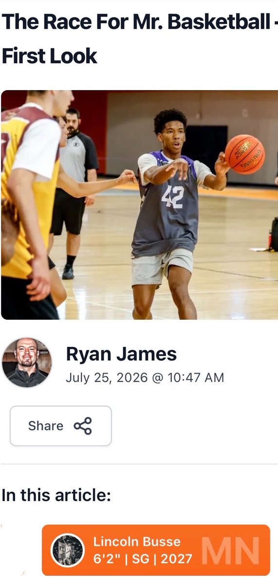 LincolnBusse's tweet photo. Thanks @NorthstarHoops and @RyanJamesMN for the mention on a possible candidate for Mr Basketball 💪 https://t.co/ra78rbDhZa