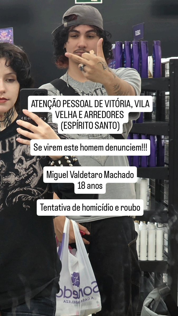 The0_Neko's tweet photo. Não confiem em Homem cis

Se vc for do Espírito Santo, vitoria, vila velha e arredores, compartilhe por favor https://t.co/4tSjKoD6vs