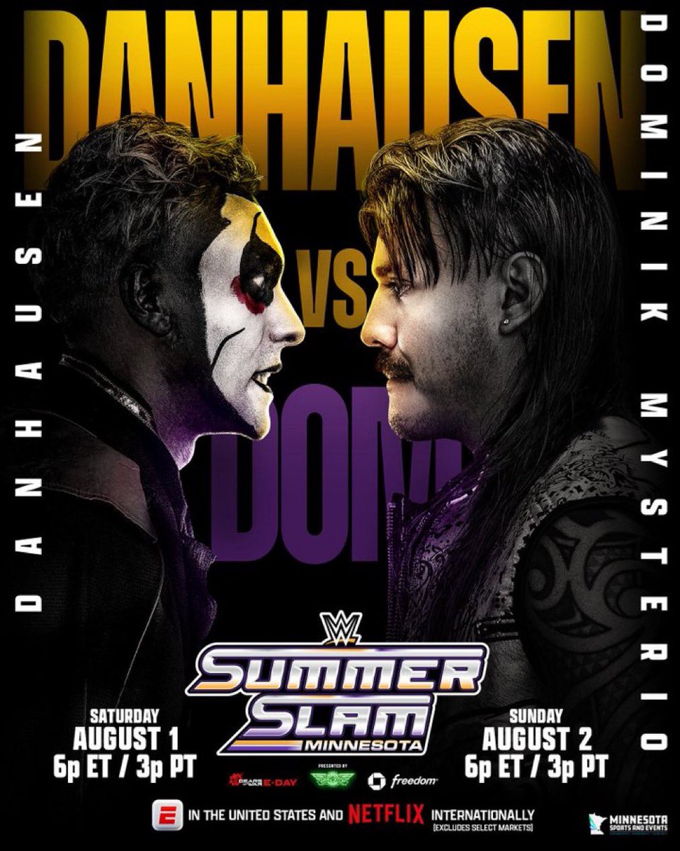 FadeAwayMedia's tweet photo. 🚨 ANNOUNCED: Danhausen and Dominik Mysterio’s match is now an “Human Moneys On A Pole Match” 

#WWERAW https://t.co/CpnXy5C4hP