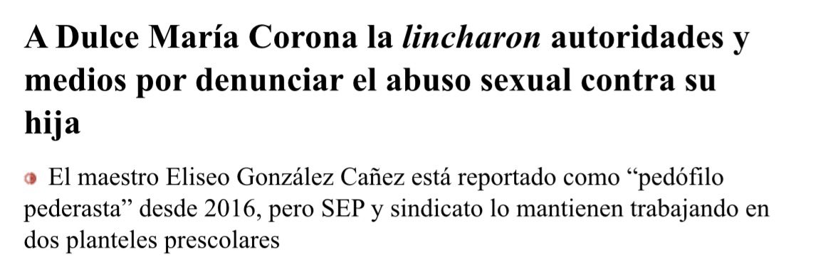 midnightdeluca's tweet photo. como en Mexicali cuando un profesor abusó de una niña de kinder,salió a decir q no fue él y todos empezaron a atacar a la mamá,decirle mentirosa,hasta querían hacer una ley pedorra para defenderlo hasta q salieron más denuncias de abuso y lo vincularon proceso porque era culpable https://t.co/HZPFLaIwMQ