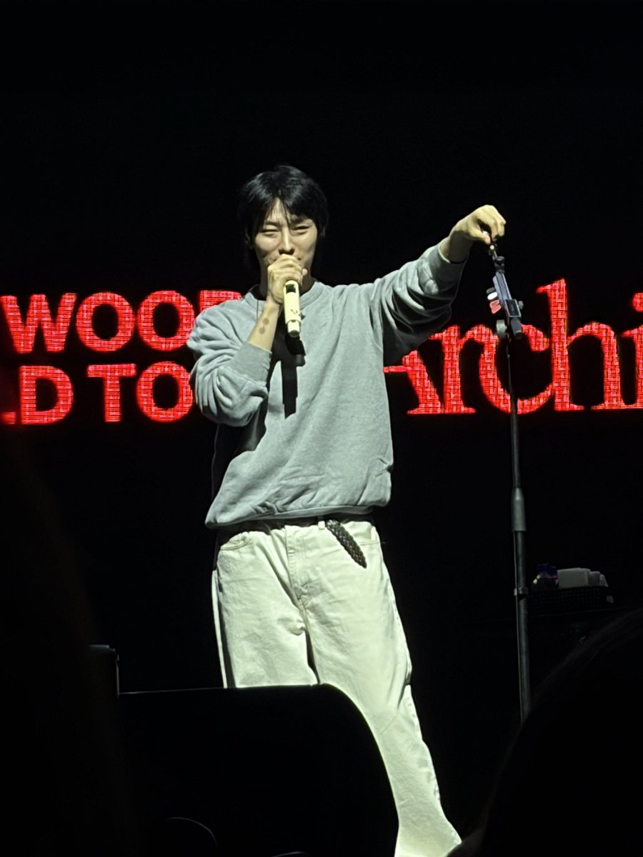 danitulabing's tweet photo. San Jose Soundcheck for Woodz 🫶🏻 https://t.co/xUohJg0Y1i