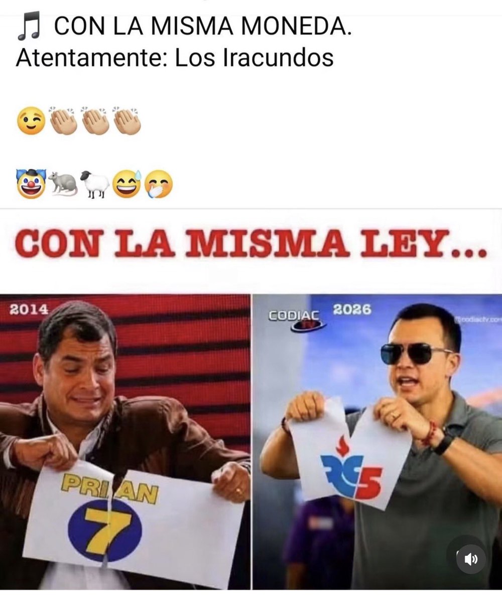 LeftDra's tweet photo. #conlamismamoneda @MashiRafael #RC5 #revolucionciudadana 🤣🤣😉 https://t.co/CXzrGFTYOu