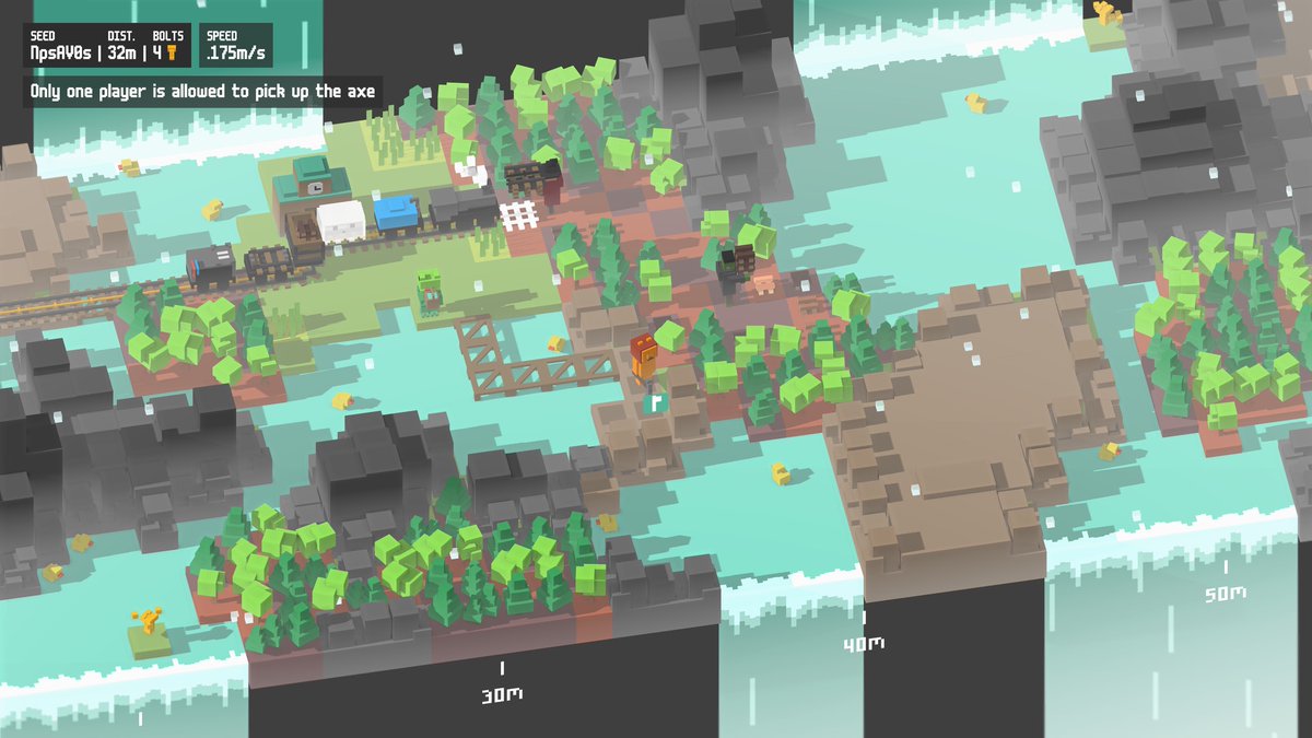 gamespark's tweet photo. 【420円】最大4人協力マルチの鉄道建設ゲー『Unrailed!』85％オフでセール中！
https://t.co/ZZhgpoKiby https://t.co/OLjSgL5OMT