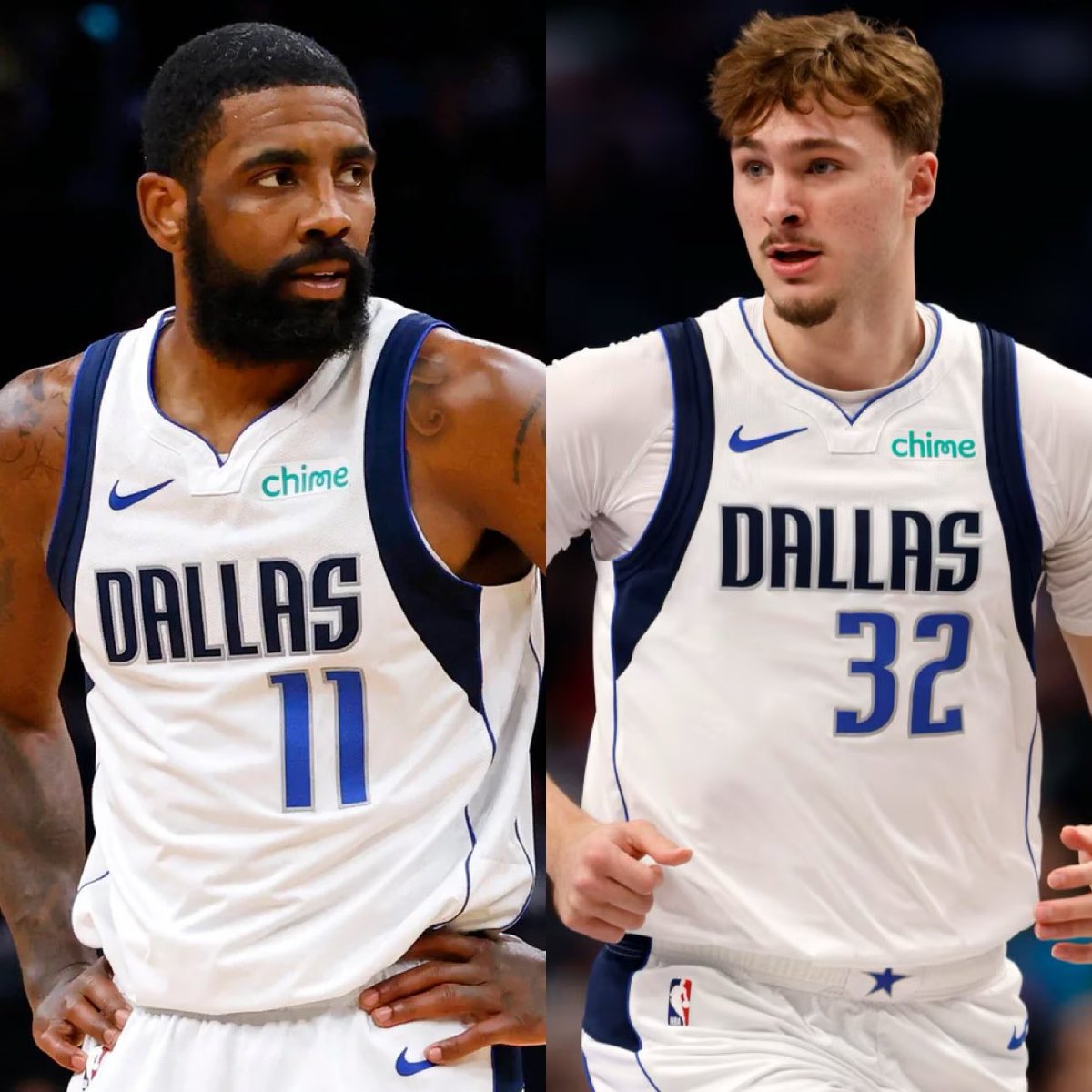 LegionHoops's tweet photo. Kyrie Irving is 100% recovered from his ACL tear, per @ShamsCharania 

This duo is going to be lethal next season. https://t.co/QWEJprQFp7
