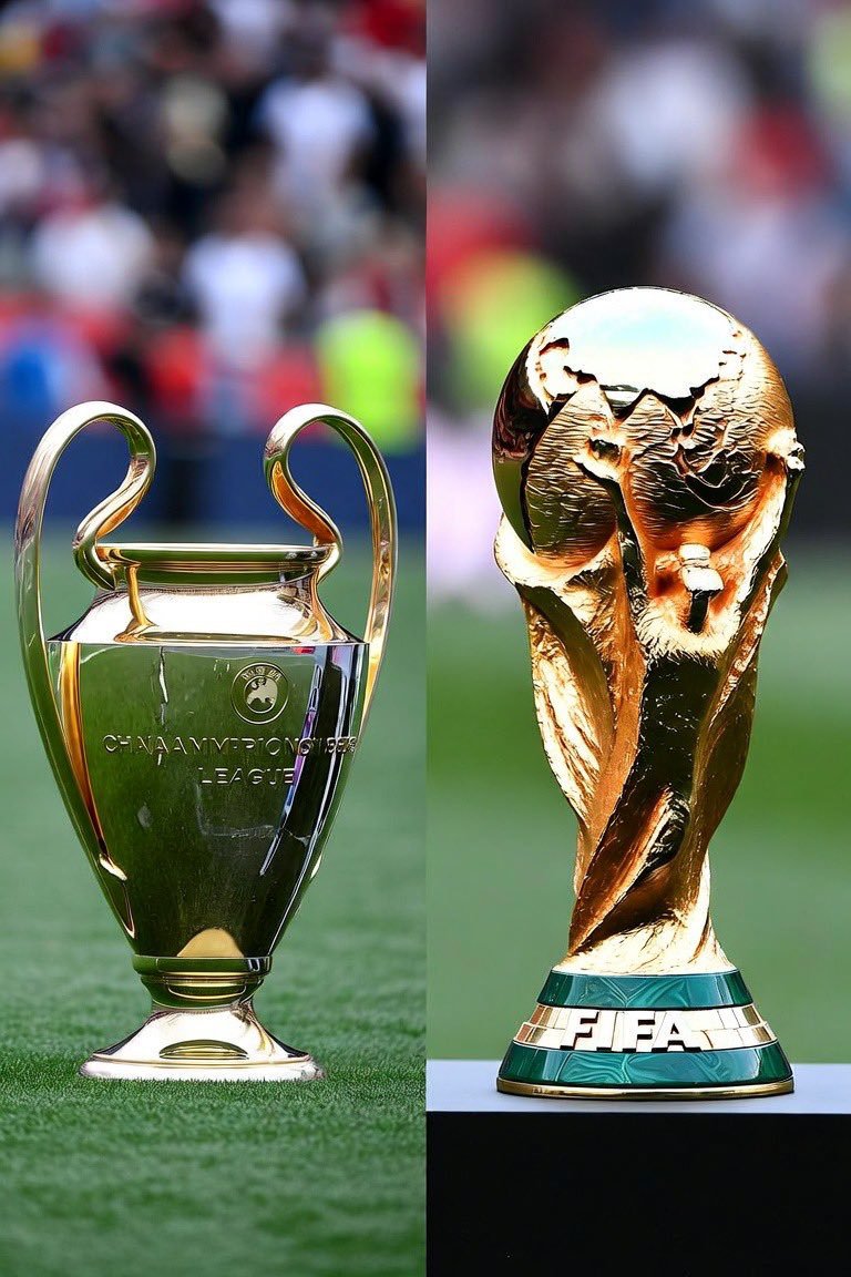 favour91058's tweet photo. You can only keep ONE
⚽ The Champions League
🌍 The World Cup

Which one are you choosing? https://t.co/MdmdE5j1Oq