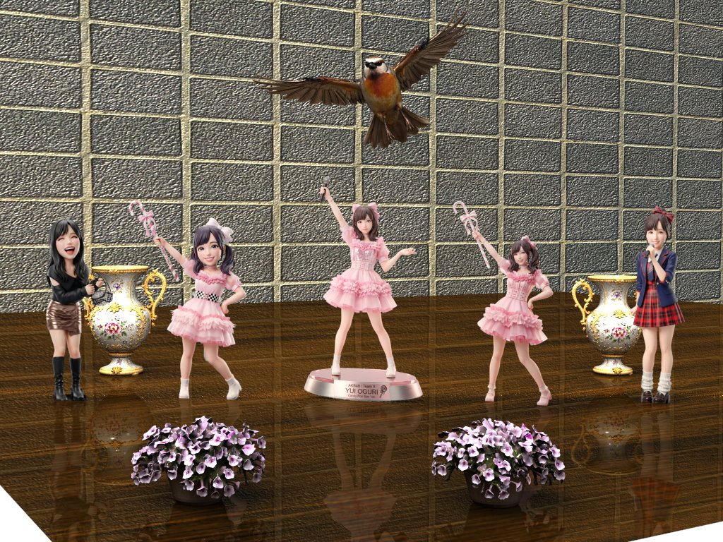 Debukun_Doon's tweet photo. 顔も似せるバージョン完成しました!
全部小栗有以ちゃんの顔になっています。
自分的には合格点かな、と。
厳しい人にはこれでもダメと言われるかも。。。(笑)ご笑覧いただけますよう😊
#TRIPO https://t.co/P5eucTclzt