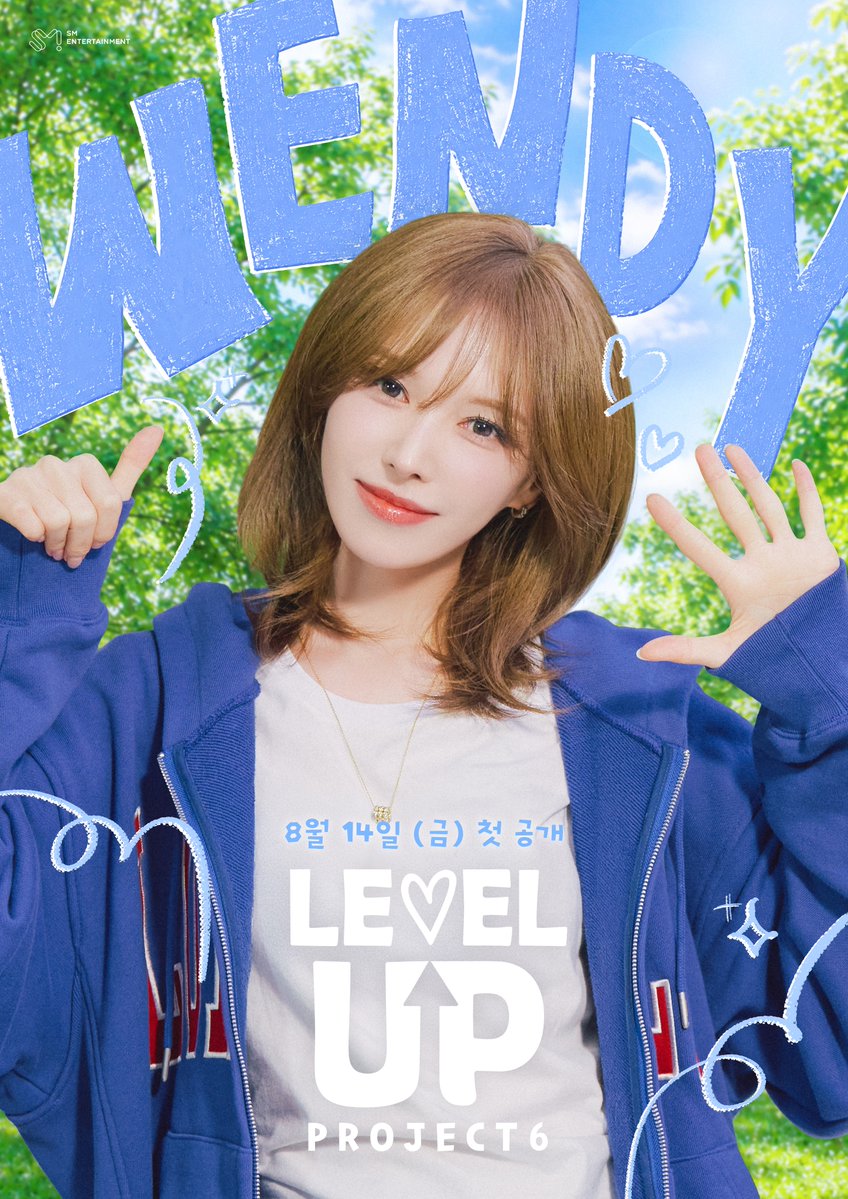 RVsmtown's tweet photo. [공지/레벨업6] 웬디 포스터 오픈 공지의 건

🎬 온에어 일정
➫ 2026.08.14 (Fri) 8PM (KST)
    Mnet / Wavve

📱EP.01 클립
➫ 2026.08.21 (Fri) 8PM (KST)
    https://t.co/1mOEKBRUet 

#WENDY #웬디
#RedVelvet #레드벨벳
#LevelUp_Project6 #레벨업프로젝트6 https://t.co/voqp81qPUL