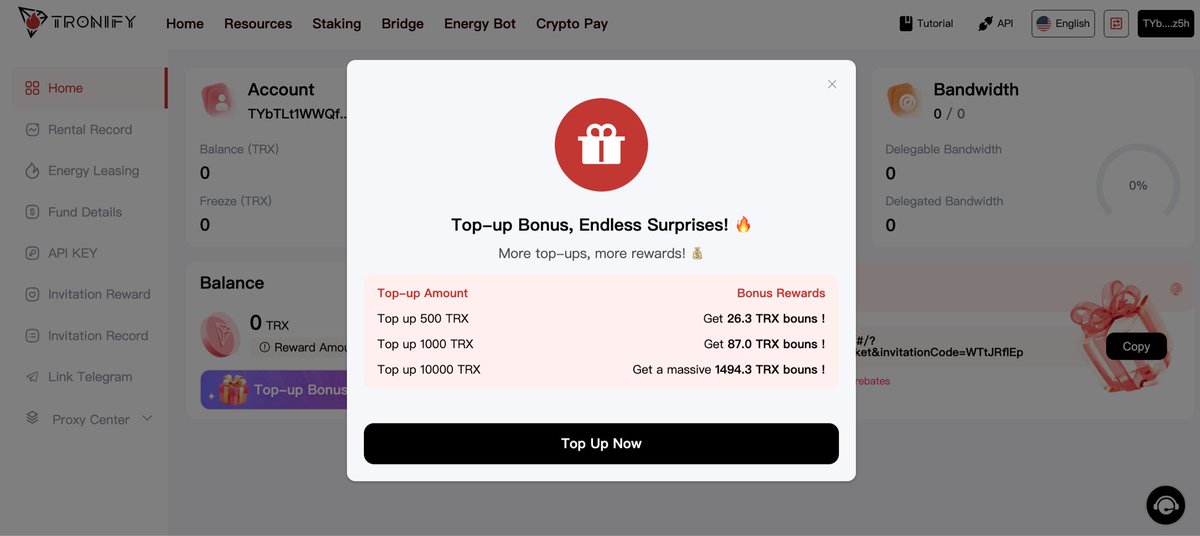 Tronify_io tweet picture