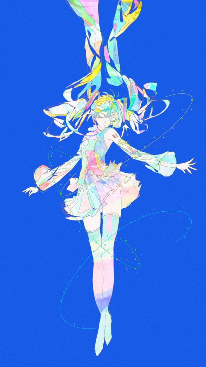 paya_paya_D's tweet photo. day77 初音ミク https://t.co/9Wkf3rzJQR
