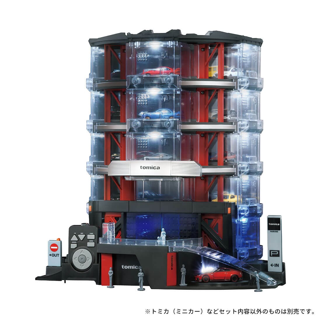 hobbywatch_jp's tweet photo. トミカ史上最高峰の立体駐車場「tomica+ Automated tomica PARKING with showroom」が予約開始！　 https://t.co/Gp2dHGSjP5 https://t.co/SI8cHSomy3