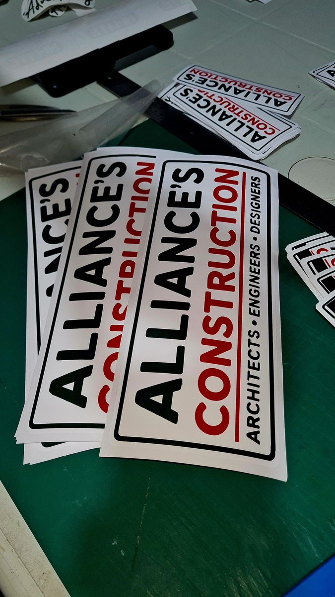 chrislaberinto's tweet photo. Allience's Construction - Vynil Diecut Stickers 

Fast and Quality Printing needs
CONTACT US NOW: 09152022422
https://t.co/6dJEwwVSJf

We Accept all Kinds of Printing Works such as:

All Digital Printing
Offset Color Sep. Printing
All Kinds of Corporate Giveaways https://t.co/iKUtalJ3Ej