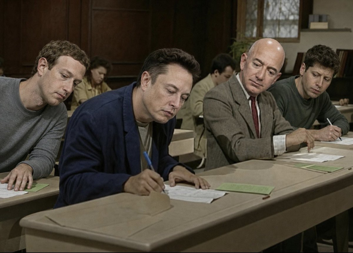 cb_doge's tweet photo. Everyone wants to copy Elon Musk 😂 https://t.co/gcxBdGVS2I