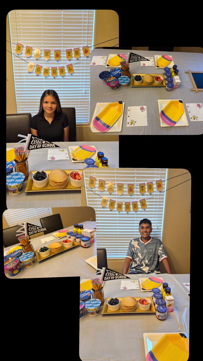 POrtega_RES's tweet photo. ✨ First day of a new school year for my lil’ giants and me! 😍📚Where has the time gone? 🥹 Today we’re all starting a new chapter. Praying God guides, protects, and blesses us every step of the way. ❤️🙏🏽 @Eastlake_HS_ @Eastlake_Middle https://t.co/Tk4dzdYpOh