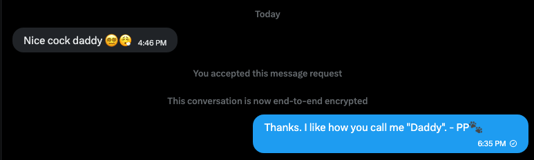 princepanther_x's tweet photo. Oomf's DM'ed me and ngl she kinda made my night - PP🐾 https://t.co/y96286FAvz