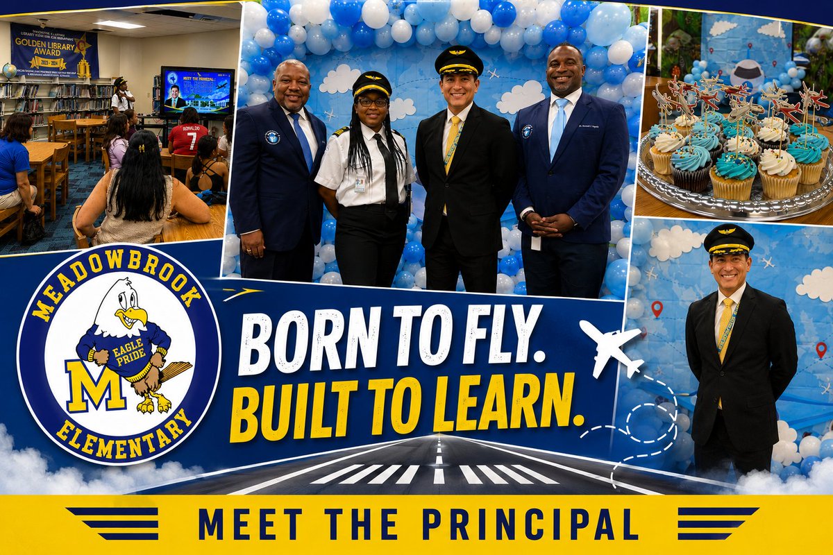MeadowbrookElem's tweet photo. Meet the Principal at Meadowbrook Elementary! Connecting with our families, sharing our vision, and ready for takeoff. @draugustin24 @tedtoomer1 @BCPSCentral https://t.co/jTnN3ZjTKj